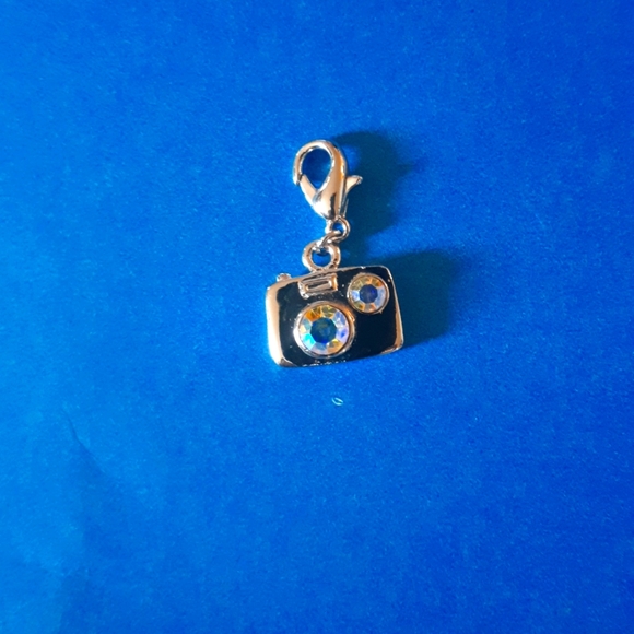 Brand New Camera Charm with Swarovski crystal. Almost sold out few left. - Picture 3 of 3